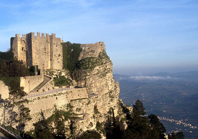 ERICE: tempio della dea dell´amore.